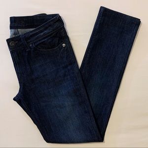 DL1961 Karen High Rise Skinny Jeans in Bolt